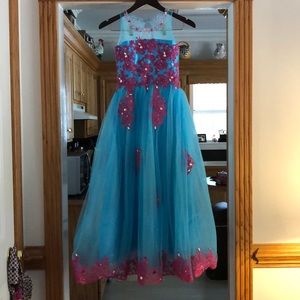 Girls pageant dress